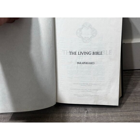 The Living Bible Paraphrased Catholic Edition Hardcover - Picture 3 of 5